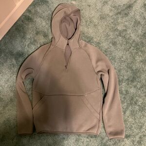 Athletic works Men's green Hooded 1/4 zip Sweater